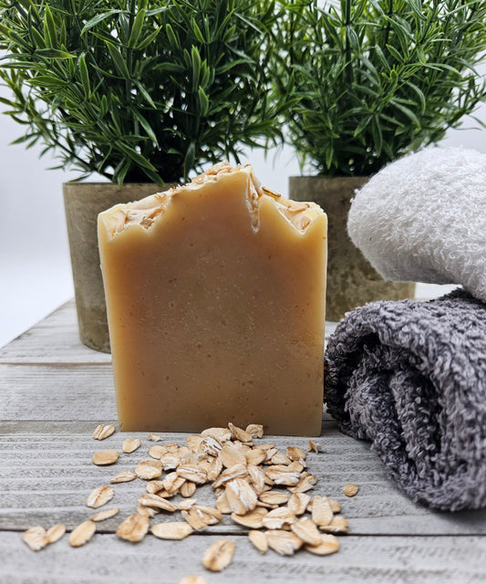 Oatmilk oats soap